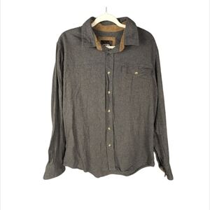 CQR medium button down shirt in gray